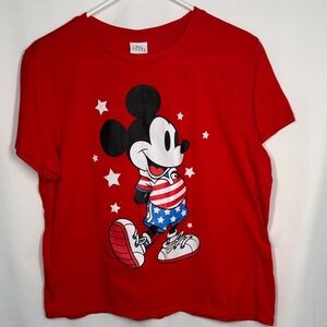 💜3/$15 Mickey Mouse Red Mickey Mouse Women’s T-Shirt